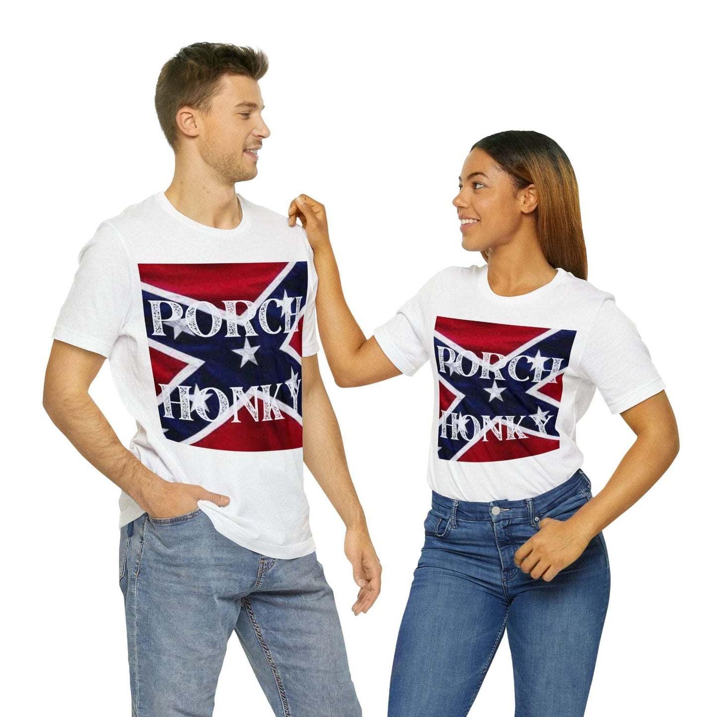 Porch Honky Graphic T-Shirt  By Terrifically Tasteless Tee's