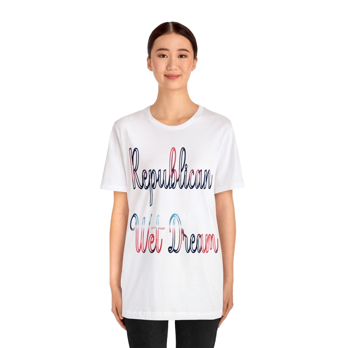 Republican Wet Dream Graphic T-Shirt By Terrifically Tasteless Tee's