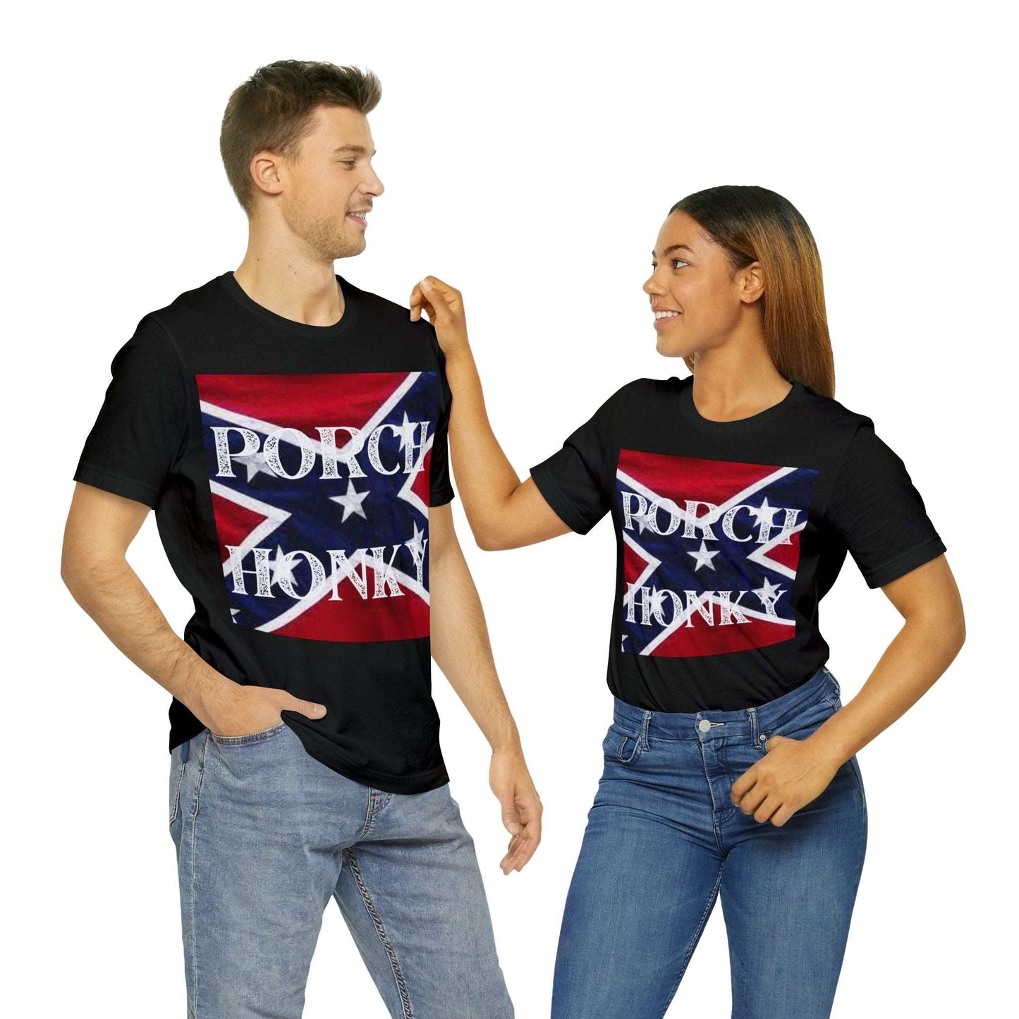 Porch Honky Graphic T-Shirt  By Terrifically Tasteless Tee's