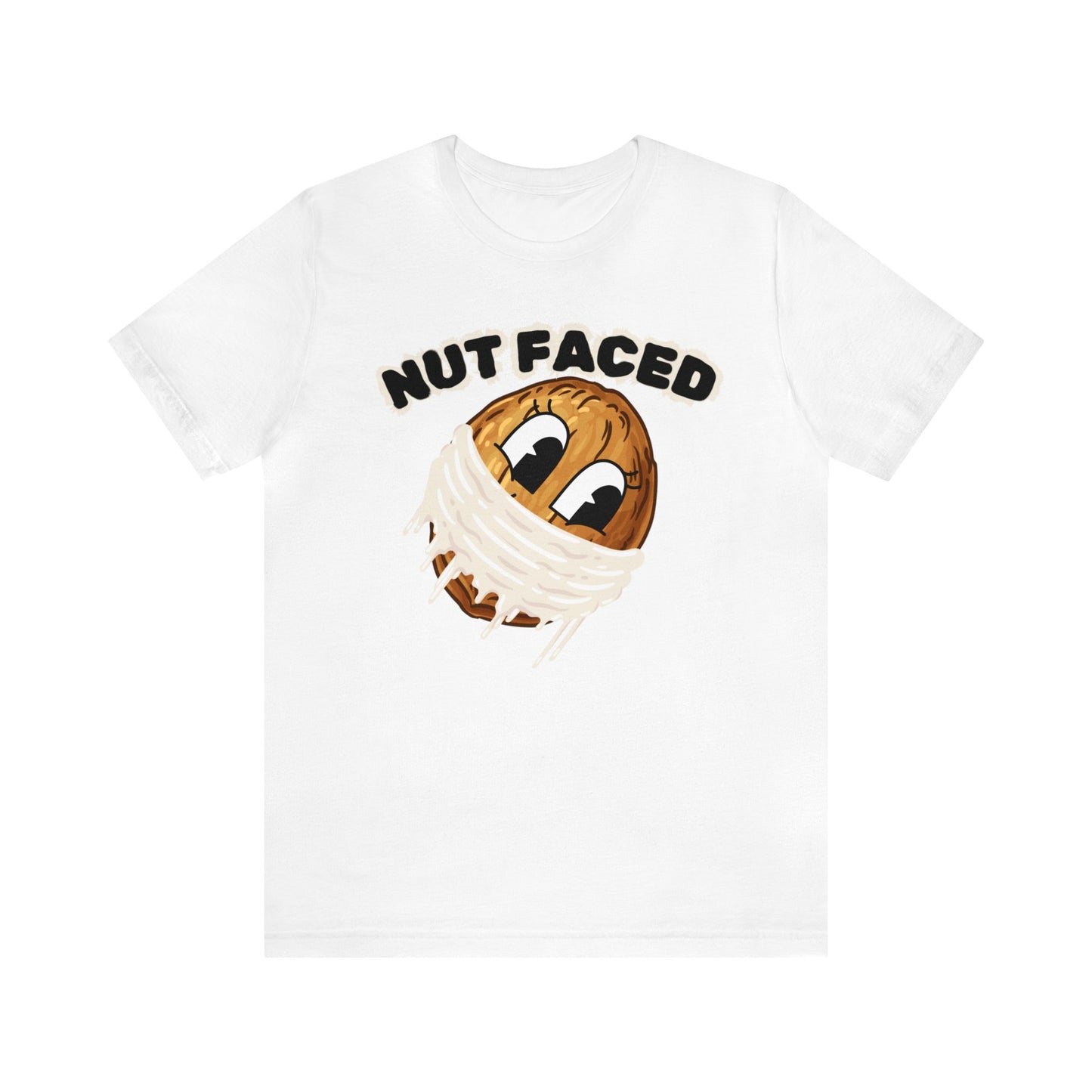 Nut Faced Graphic Tee By Terrifically Tasteless Tee's - Crewneck